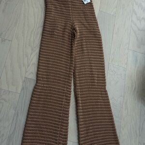 Forever 21 Camel Knit Pants